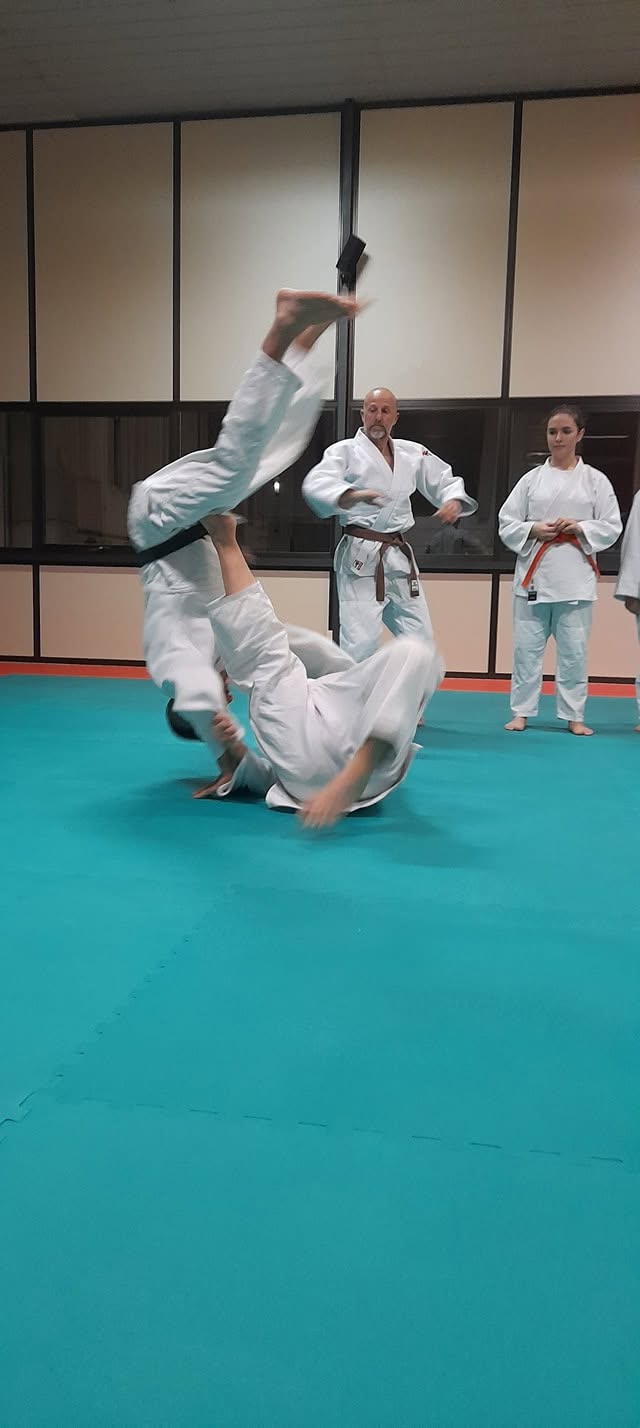 Pratica del Judo sul tatami